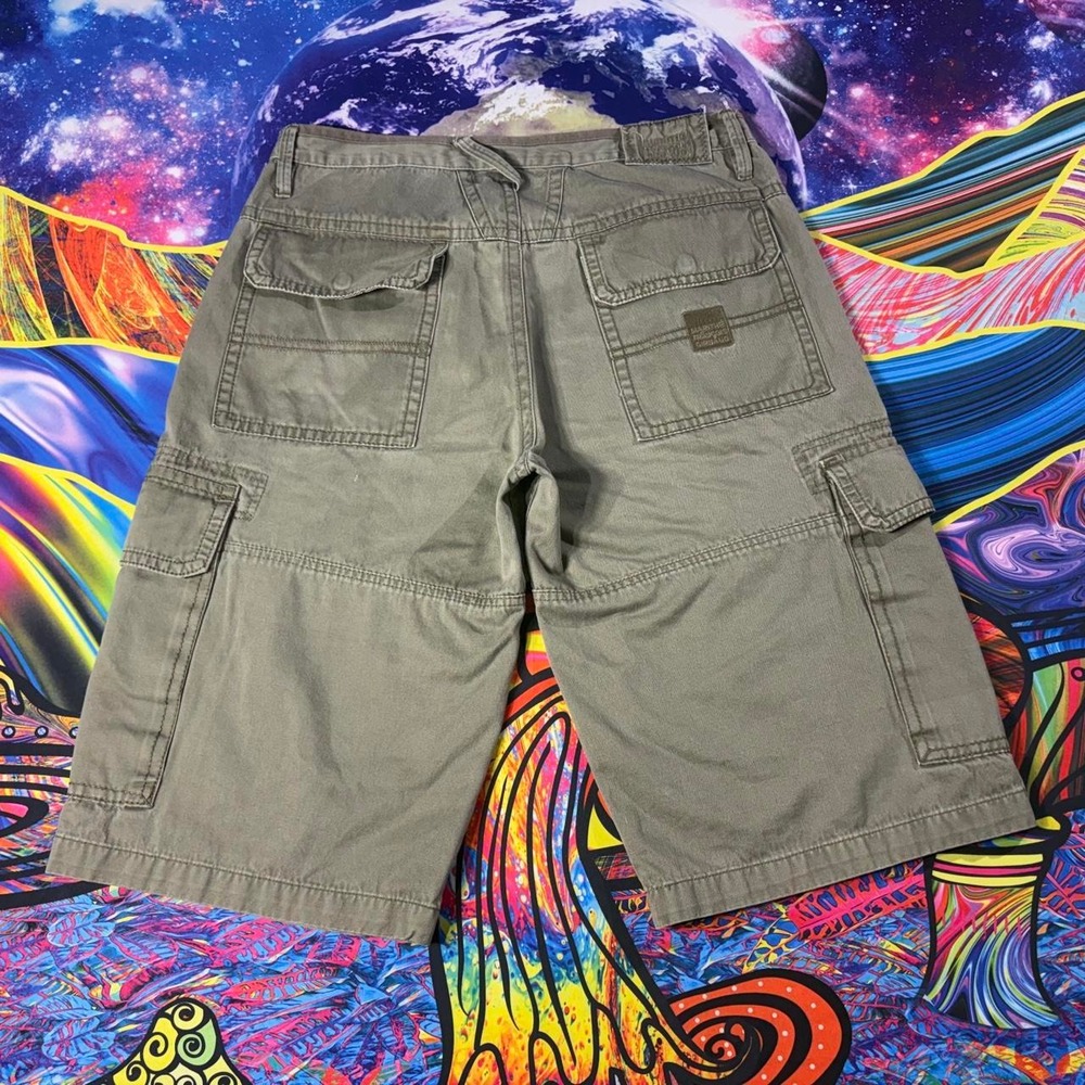 Vintage Y2K Marithe + Francois Girbaud "Blue" Biker Cargo Shorts